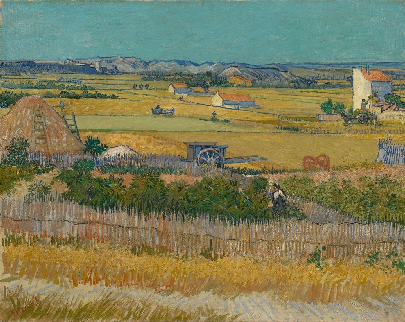 The Harvest, 1888, Vincent Van Gogh